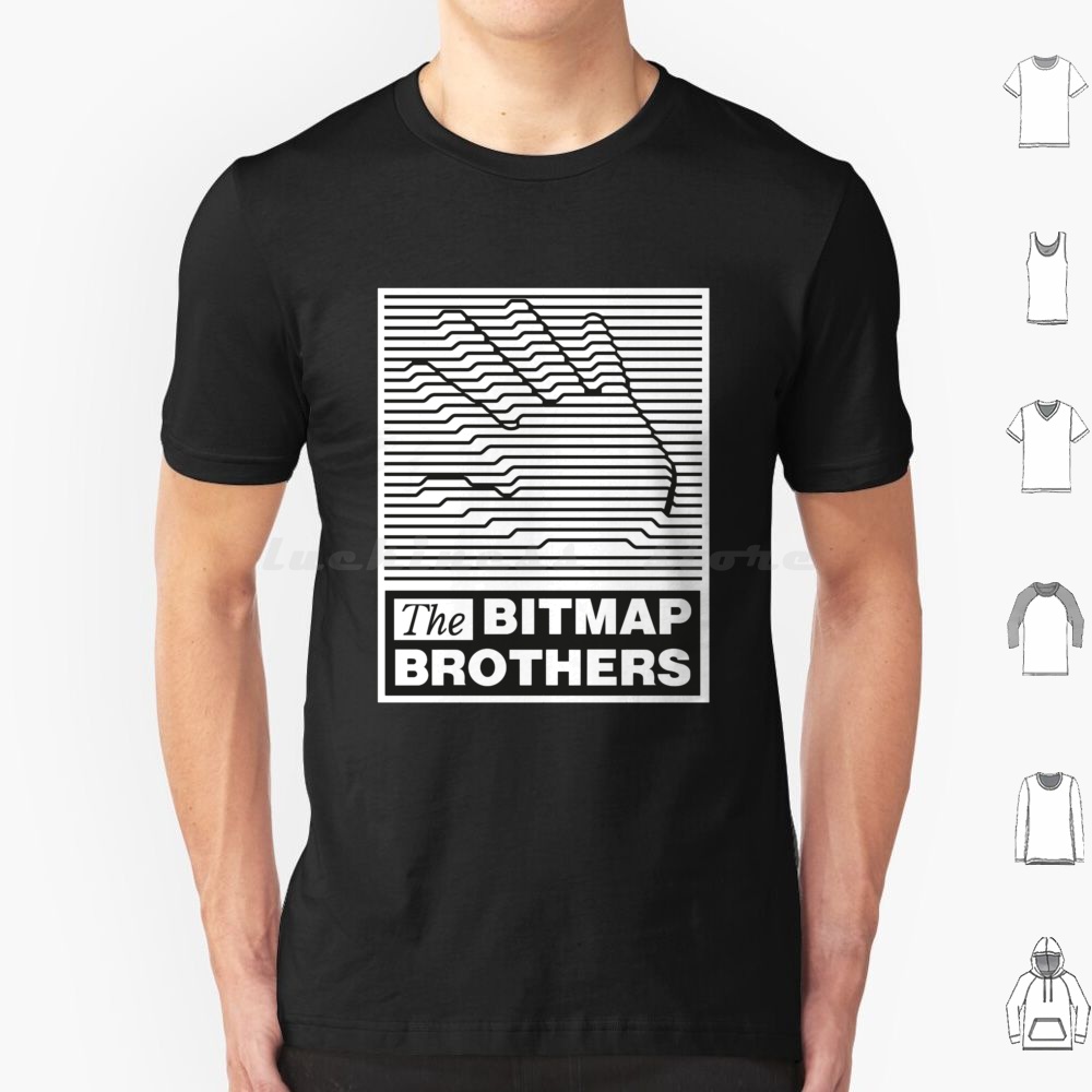 Retro Gaming Logo - Amiga-Het Bitmap Brothers Logo T-Shirt 6xl
