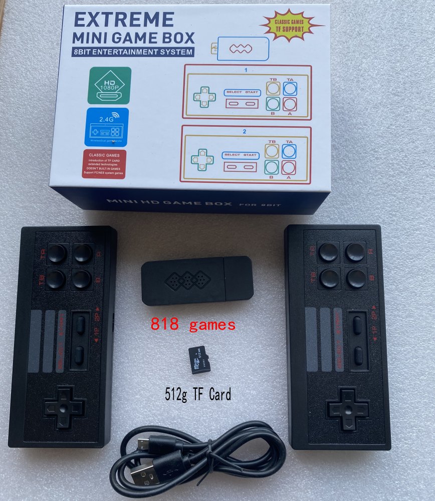 Retro Gaming Usb Stick - Y2 Plus Usb Draadloze Handheld Tv
