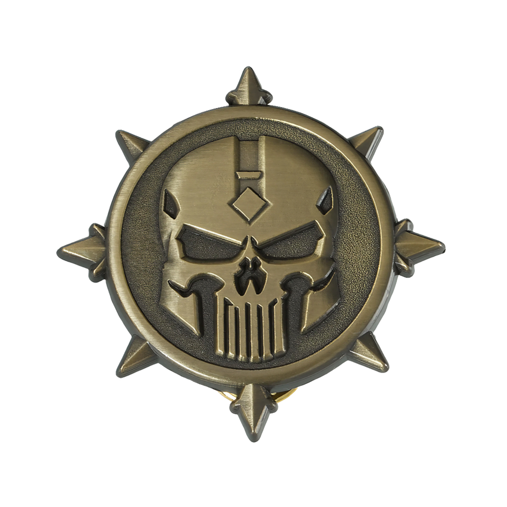 Retro Gaming Logo - Warhammer 40.000 Logo Badge Sci-Fi Fantasy