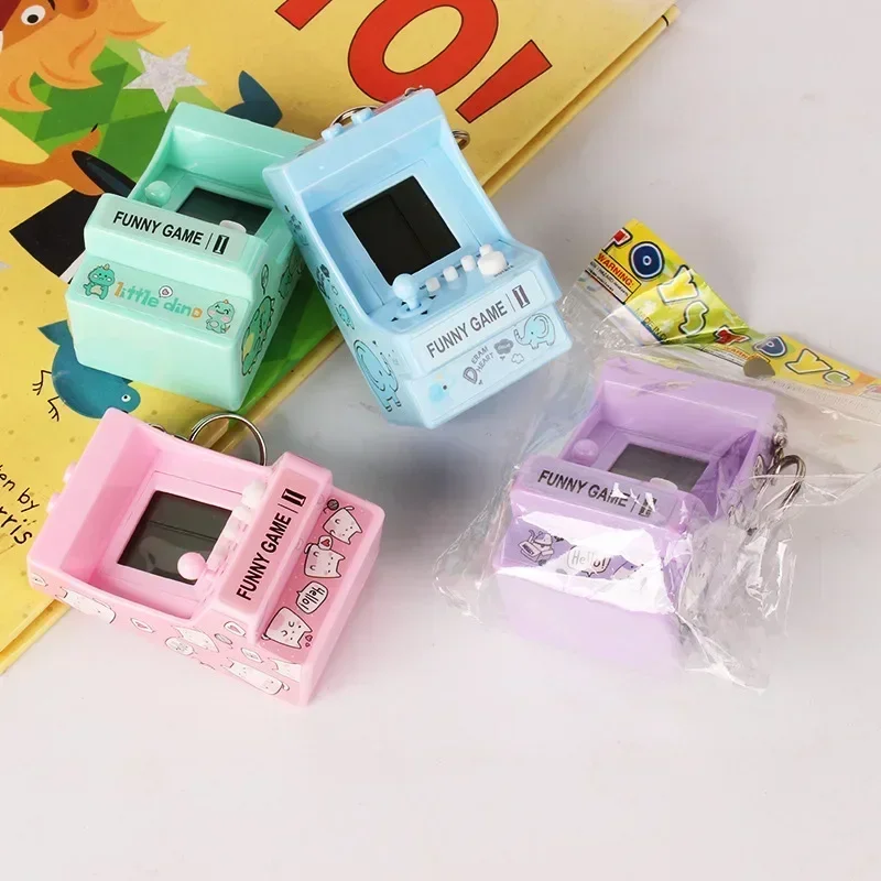 Retro Gaming Kc - Draagbare mini-zaksleutelhangerring Ingebouwde 26 retro klassieke