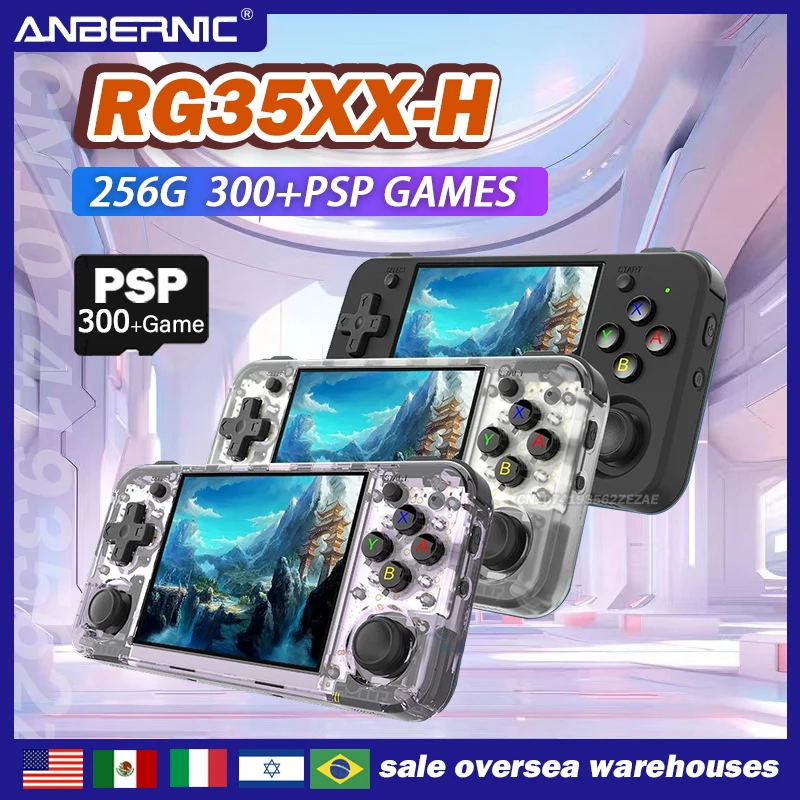 Retro Gaming Tv - ANBERNIC RG35XX H Handbediende Consoles 3,5-inch