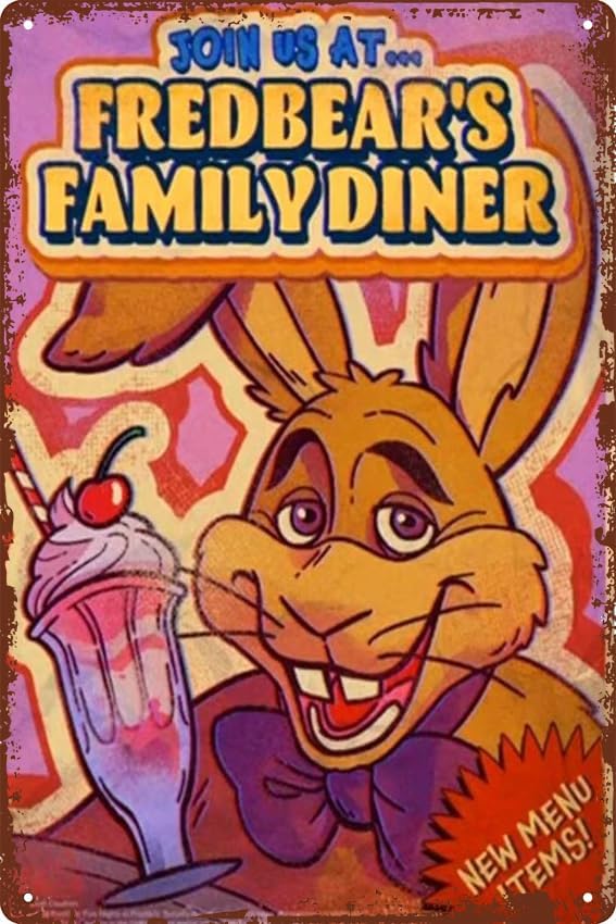 Retro Gaming Pictures - fnaf-fredbears familie diner pizza 2 Poster