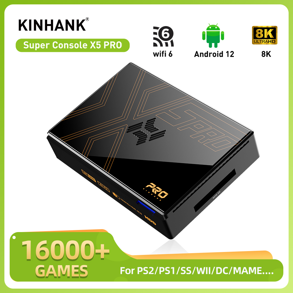 Retro Gaming Tv - KINHANK Super Console X5 PRO Retro