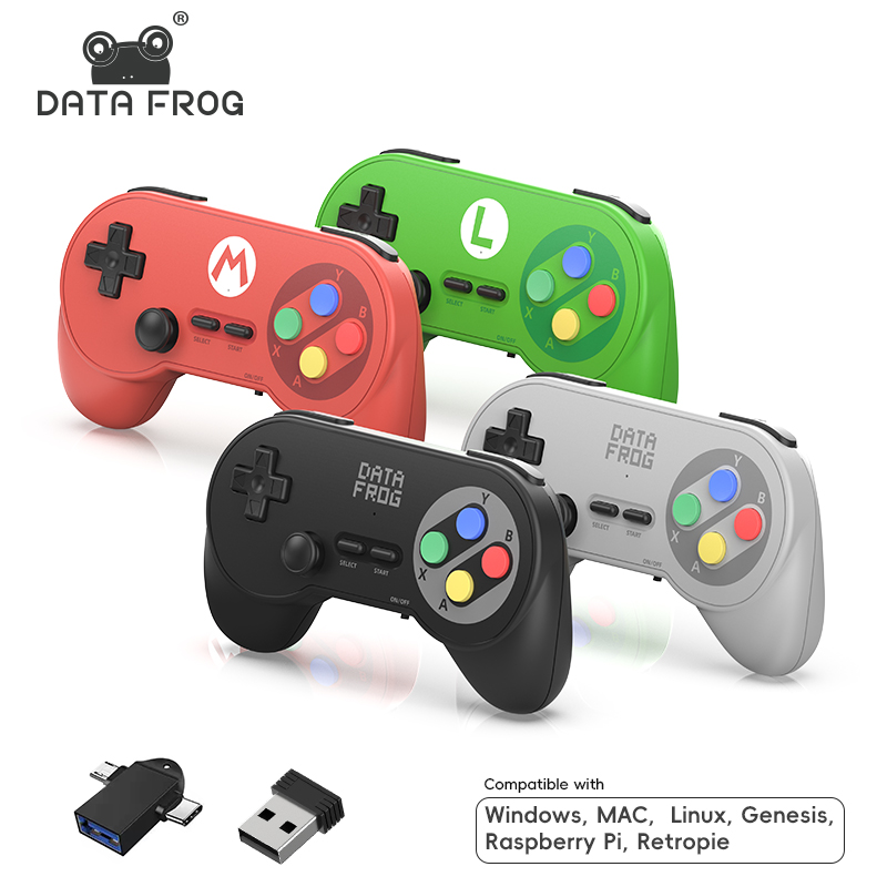 Retro Gaming Tv Box - PC07 draadloze controller retro gamepad, plug-and-play