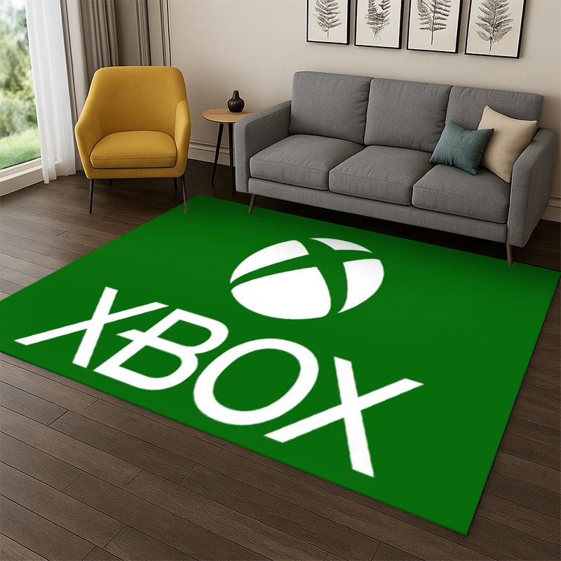 Retro Gaming Logo - Retro Xbox Gaming Gamer Logo Tapijt