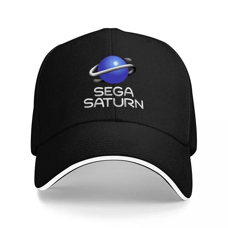 Retro Gaming Logo - Nieuwe SEGA SATURN LOGO BASEBALL CAP