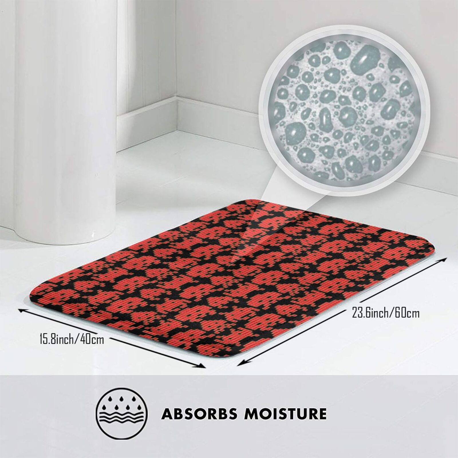 Invaded Tapijt Mat Tapijt Kuss - Retro Gaming Rug recensie en prijs