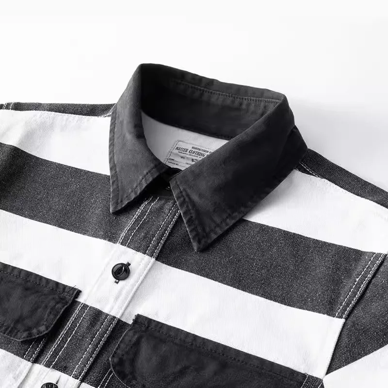 16oz zware heren gestreepte ja - Retro Gaming Jacket recensie en prijs