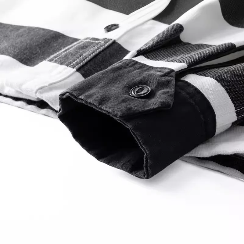 16oz zware heren gestreepte ja - Retro Gaming Jacket recensie en prijs