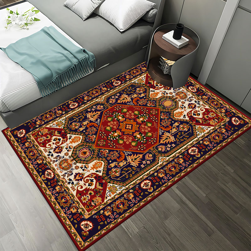 Perzisch retro tapijt woonkame - Retro Gaming Rug recensie en prijs