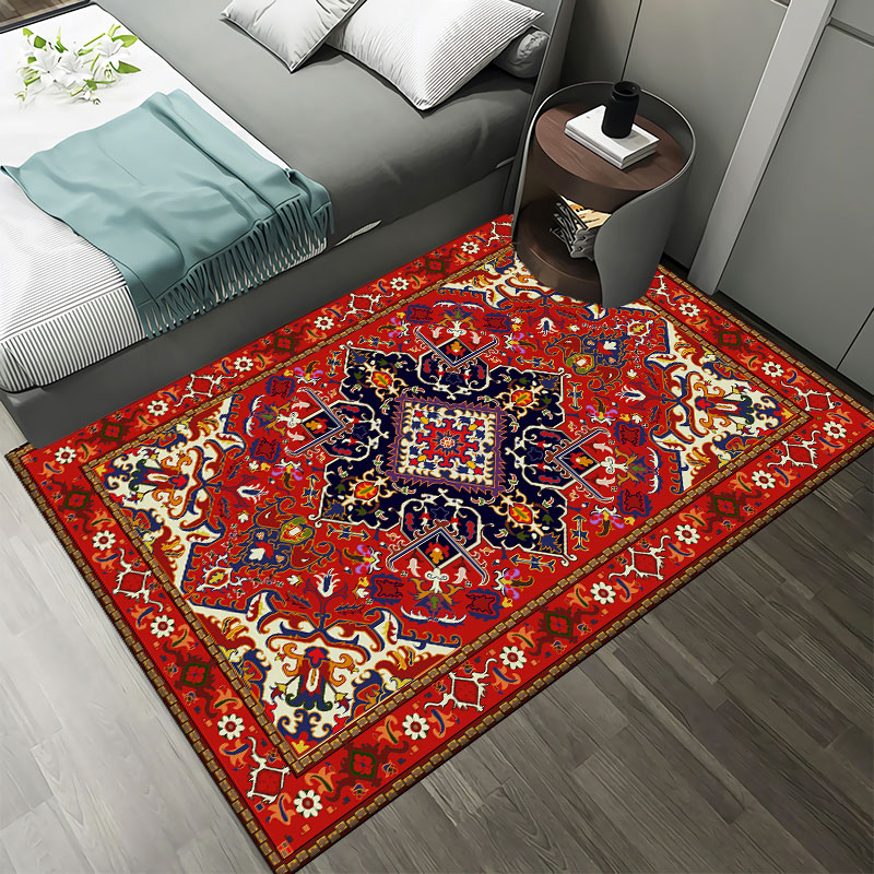 Perzisch retro tapijt woonkame - Retro Gaming Rug recensie en prijs