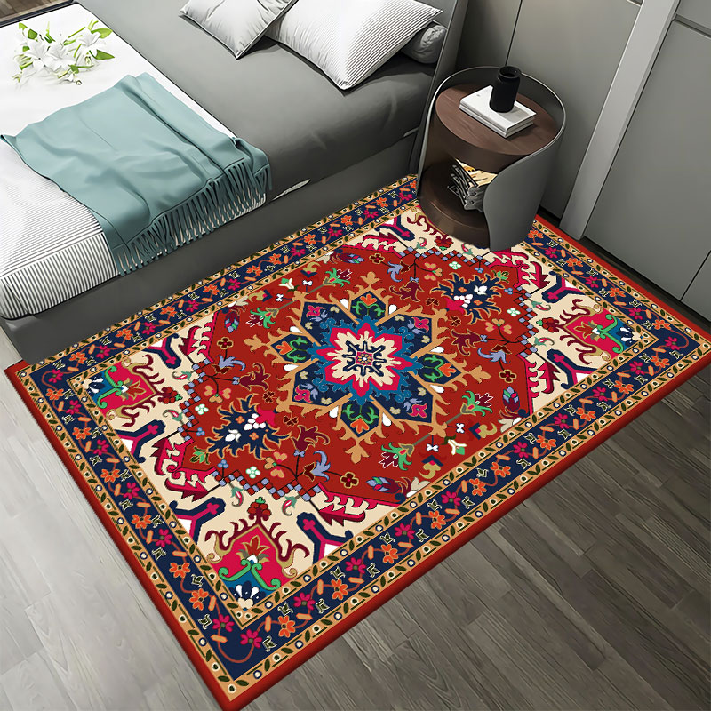 Perzisch retro tapijt woonkame - Retro Gaming Rug recensie en prijs