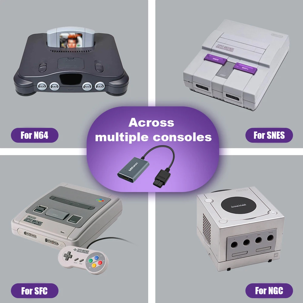 Bitfunx 720P Svideo/AV naar HD - Retro Gaming La recensie en prijs