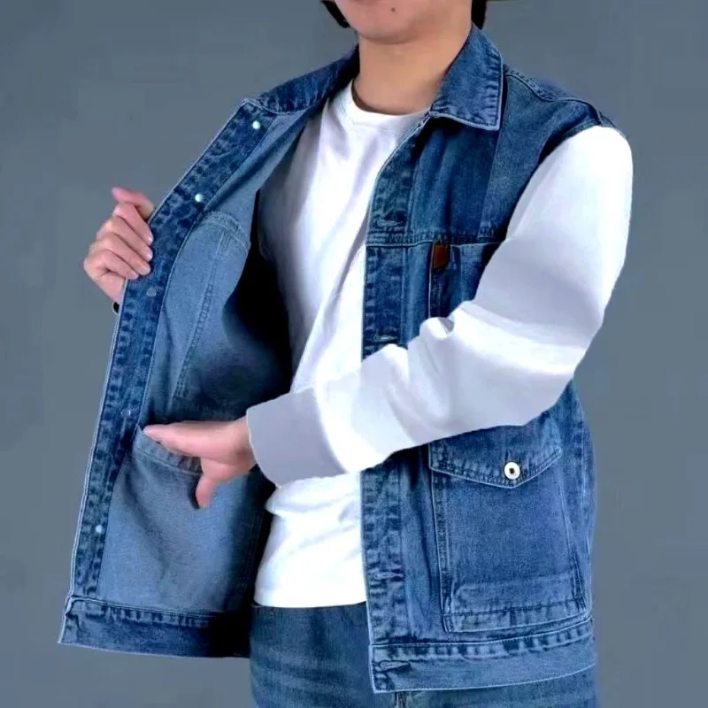Trendy zomer retro denim vest  - Retro Gaming Jacket recensie en prijs