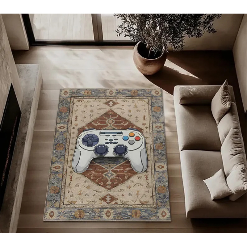 VIKAMA Retro Gamer Rug Arcade  - Retro Gaming Rug recensie en prijs