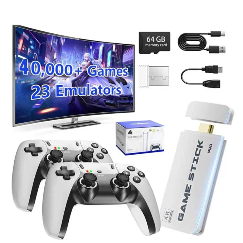 M15 4K TV Game Stick 64GB Inge - Retro Gaming Tv recensie en prijs