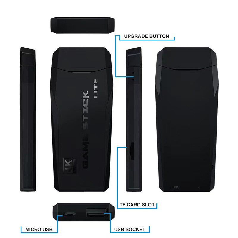 M8 Kleine Box Game Stick 4K HD - Retro Gaming Tv Box recensie en prijs
