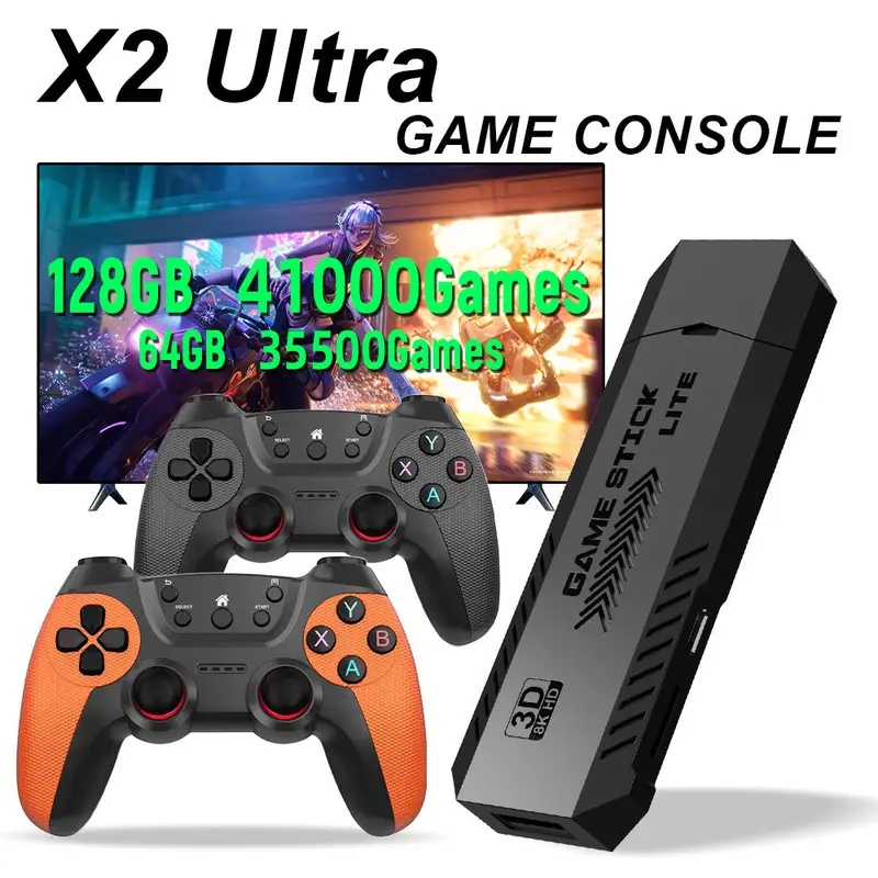 X2 Ultra Pro Retro Game Stick  - Retro Gaming Best Console recensie en prijs
