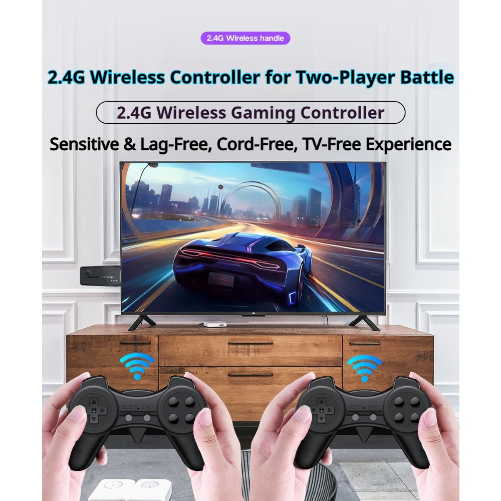 Draagbare 4K Retro Game Stick  - Retro Gaming Best Console recensie en prijs