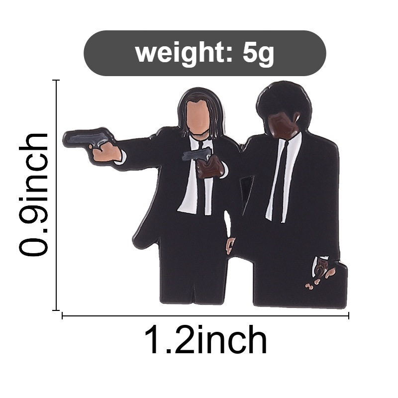 Pulp Fiction Emaille Pin Rever - Retro Gaming Jacket recensie en prijs
