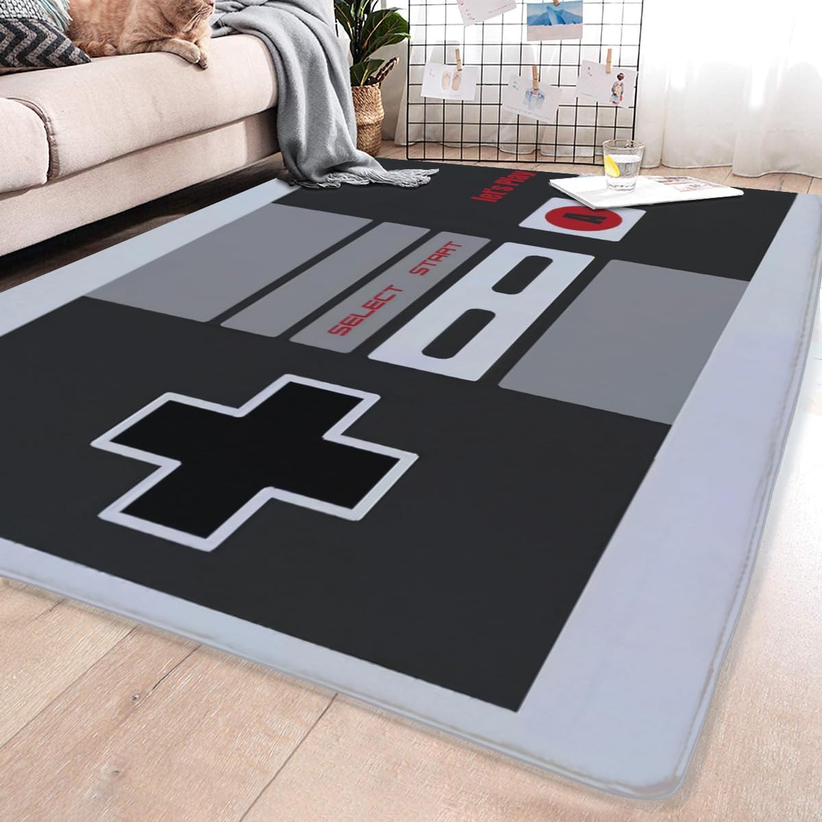 Vintage NES-controller thema-t - Retro Gaming Rug recensie en prijs