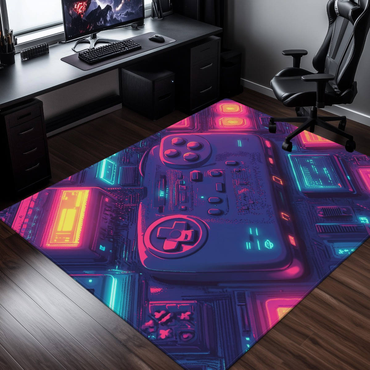 Neon Gamer Kleed – Retro Gamec - Retro Gaming Rug recensie en prijs
