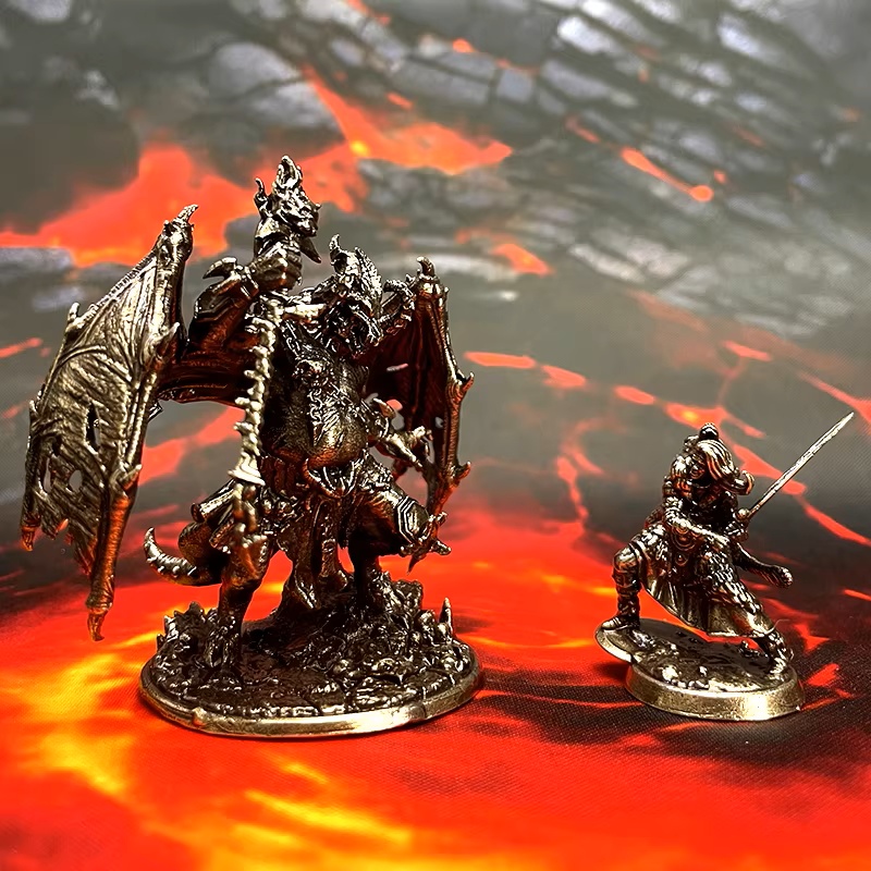 Nieuwe Fantasy Metalen Miniatu - Retro Gaming Tv recensie en prijs
