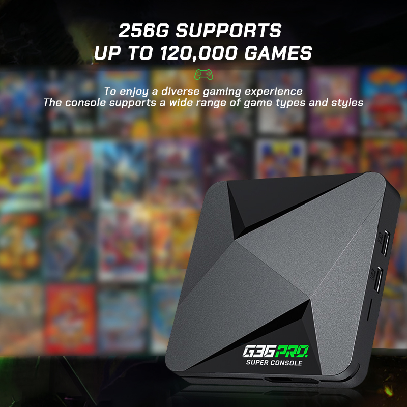 Super G36 Pro Game Console 256 - Retro Gaming Tv Box recensie en prijs