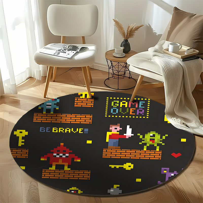 Gratis verzending! Pixelated R - Retro Gaming Rug recensie en prijs