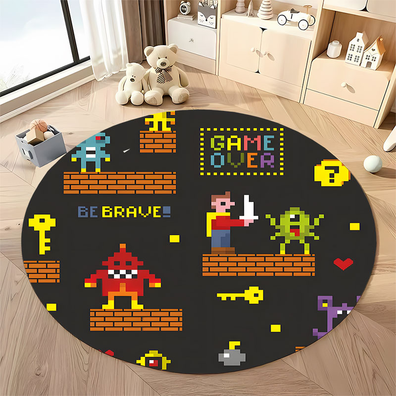 Gratis verzending! Pixelated R - Retro Gaming Rug recensie en prijs