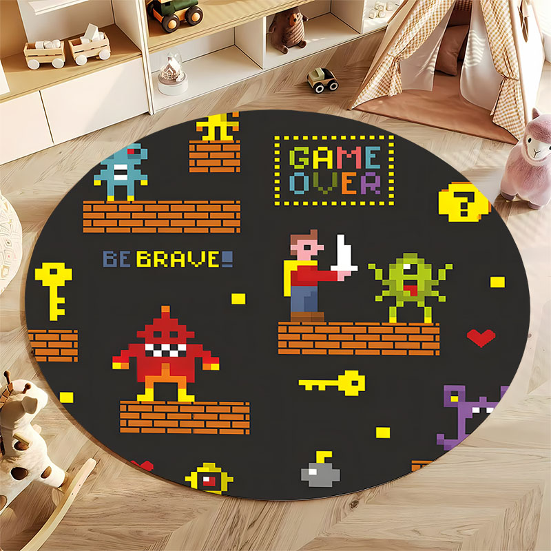 Gratis verzending! Pixelated R - Retro Gaming Rug recensie en prijs