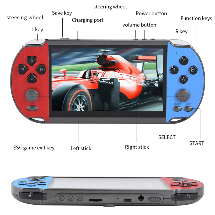 Draagbare Handheld Videogame T - Retro Gaming Tv recensie en prijs
