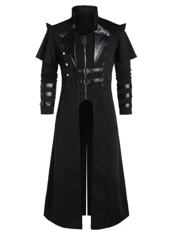 Vintage Mannen Gothic Steampun - Retro Gaming Jacket recensie en prijs