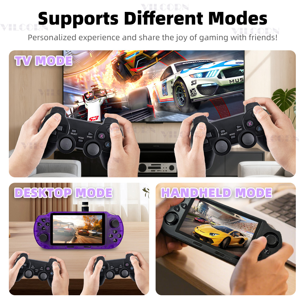VILCORN SF3000 HD Handheld Gam - Retro Gaming Play Zone recensie en prijs