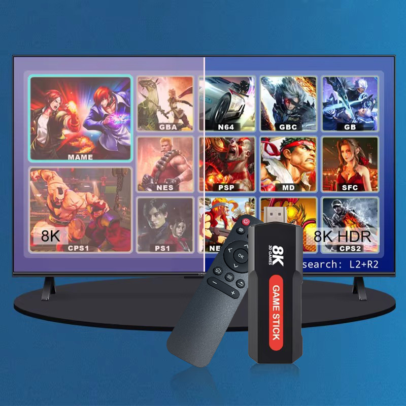 X2 Game Stick HD 4K 8K 3D Cons - Retro Gaming Usb Stick recensie en prijs