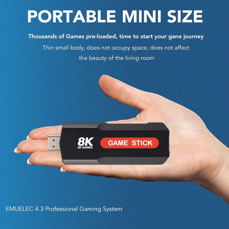 X2 Game Stick HD 4K 8K 3D Cons - Retro Gaming Usb Stick recensie en prijs
