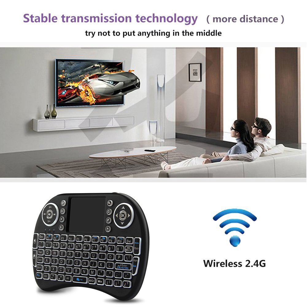 Mini draadloos toetsenbord met - Retro Gaming Tv Box recensie en prijs