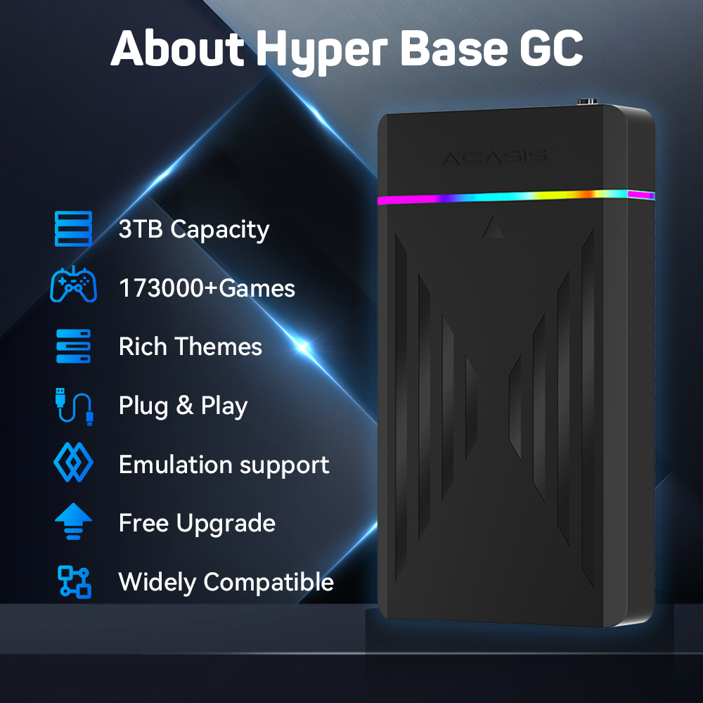 3TB Draagbare Gaming HDD Launc - Retro Gaming Play Zone recensie en prijs